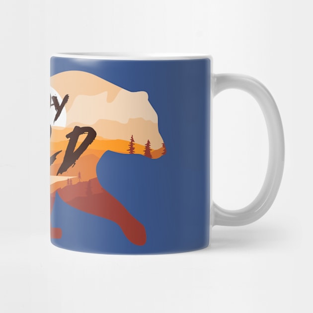 Stay Wild Bear by Mako Design 